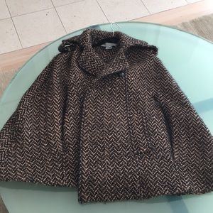 Proenza Schouler Size 4 Wool Tweed Caplet